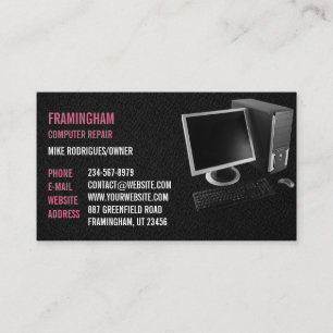 Computerreparatur - Berufliche Visitenkarte