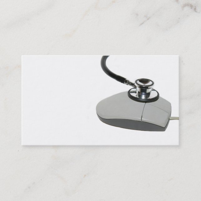 Computerreparatur Visitenkarte (Vorderseite)