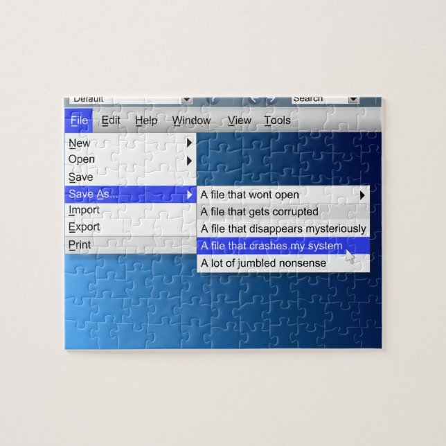 Computersarkasmus (Horizontal)
