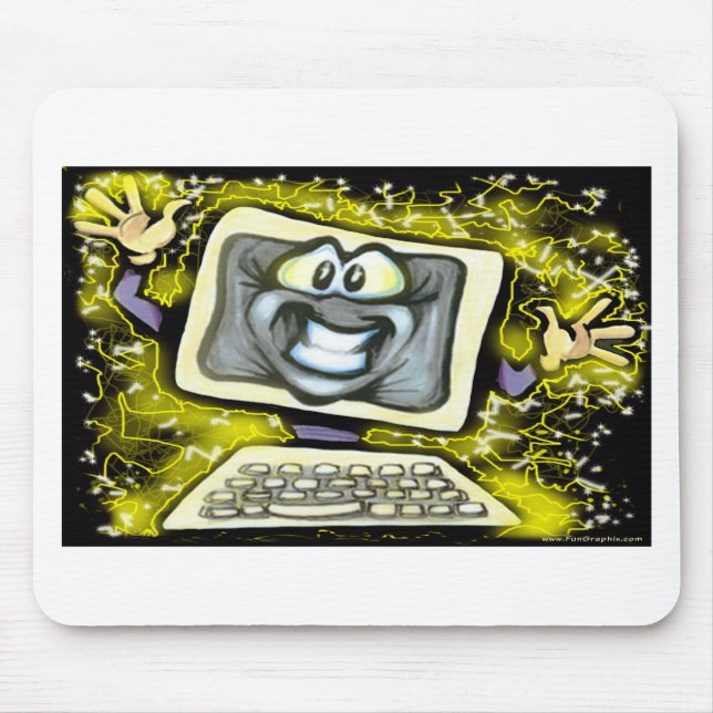 Computerschock Mousepad (Vorne)