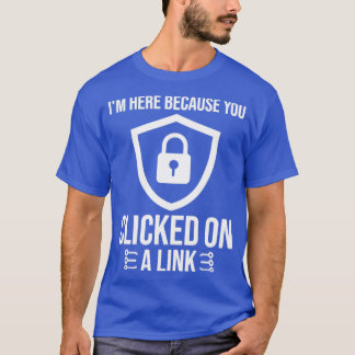 Computersicherheit im Cybersicherheitssystem T-Shirt