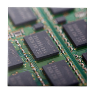 Computerspeicherchips Fliese