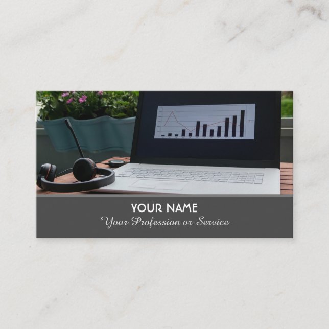 Computerspezialist und Spezialist für Computerrepa Visitenkarte (Vorderseite)