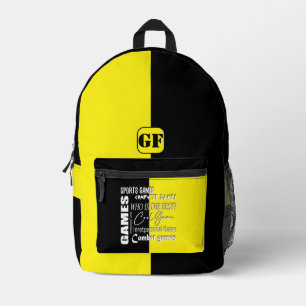 Computerspiel Bedruckter Rucksack
