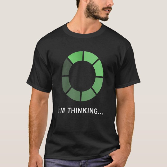 Computerspielerinnen Frauen Nerd Geek denken T-Shirt (Vorderseite)