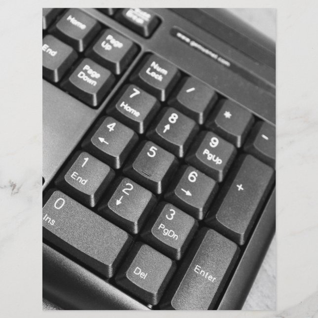 ComputerTastatur Flyer (Vorne)