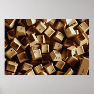 Computertasten Poster