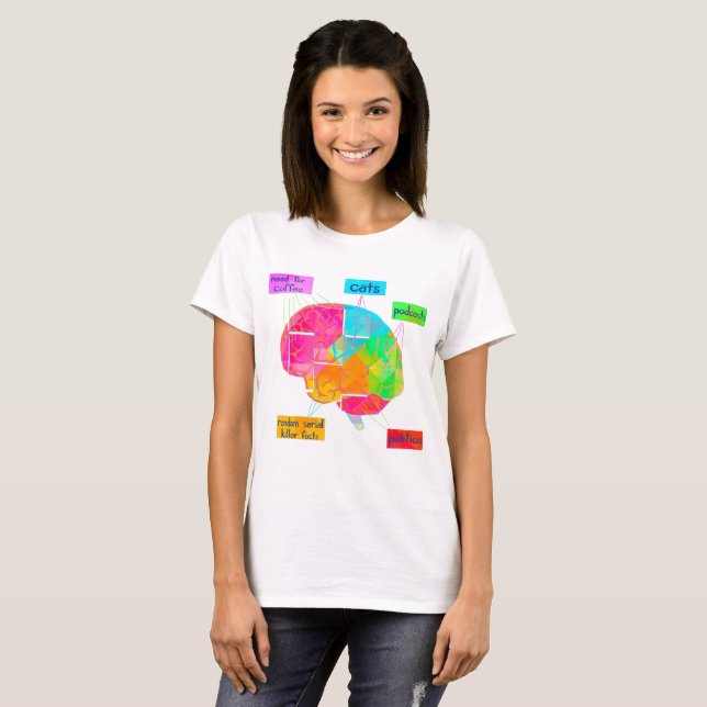 Computertomographie-T-Shirt T-Shirt (Vorne ganz)