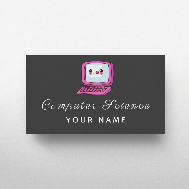Computerwissenschaften Niedlich Kawaii Notebook El Visitenkarte (Von Creator hochgeladen)