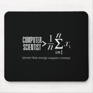 Computerwissenschaftler Math Programmer Coder Soft Mousepad
