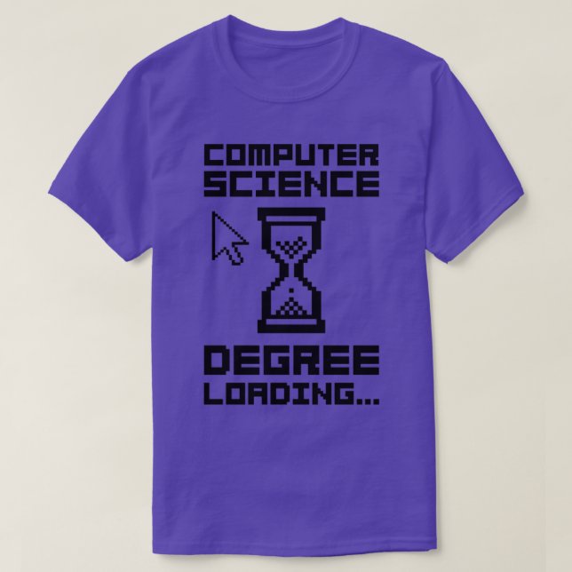 Computerwissenschaftliche Stufe2 T-Shirt (Design vorne)