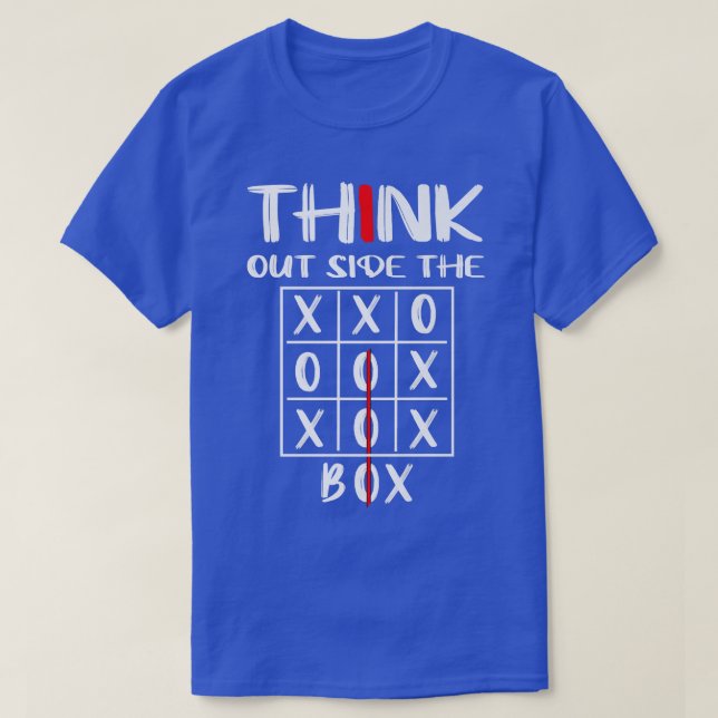 Computerwissenschafts-Shirts denken außerhalb des  T-Shirt (Design vorne)