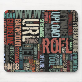 Computerwörterbuch in Farbmousepad Mousepad