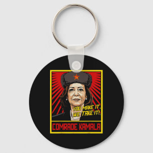 Comrade Kamala Kamala Harris Tim Wheimer Coach 202 Schlüsselanhänger