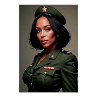 Comrade kommunist Kamala Poster