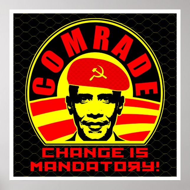 Comrade Obama Poster (Vorne)