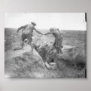 Comrades at the Battle of Ginchy, The Somme Poster