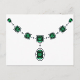 Comstock Emeralds Postkarte