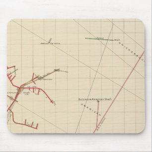 Comstock Mine Maps Nummer VIX Mousepad