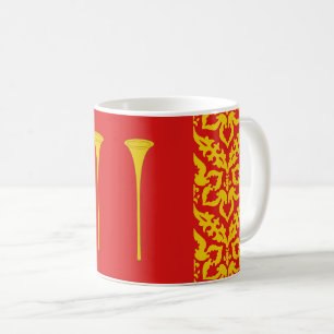 Comté de Heraldshill Populace Badge Café Mug
