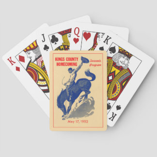 COMTÉ DE KINGS - HANFORD - CARTES À JOUER CALIFORN