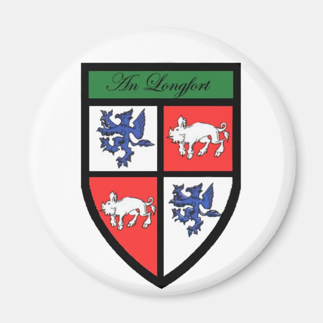 Comté de Longford Magnet (Devant)