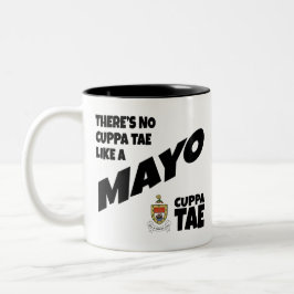 Comté Mayo Irlande Mug à café à deux tons