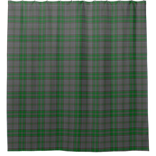 Comté Wicklow Irlandais Tartan Douche rideau (Devant)