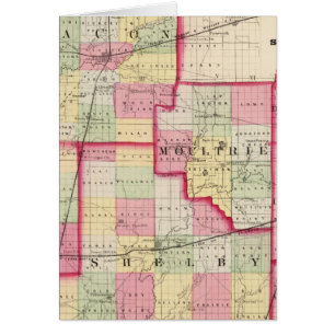 Comtés de Macon, Moultrie, Shelby