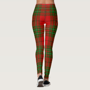 Comyn tartan red kariert leggings