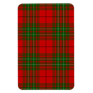 Comyn tartan red kariert magnet