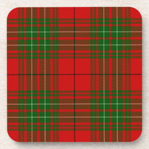 Comyn tartan red kariert untersetzer