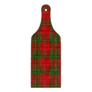 Comyn-Tartan rot grün kariert Schneidebrett