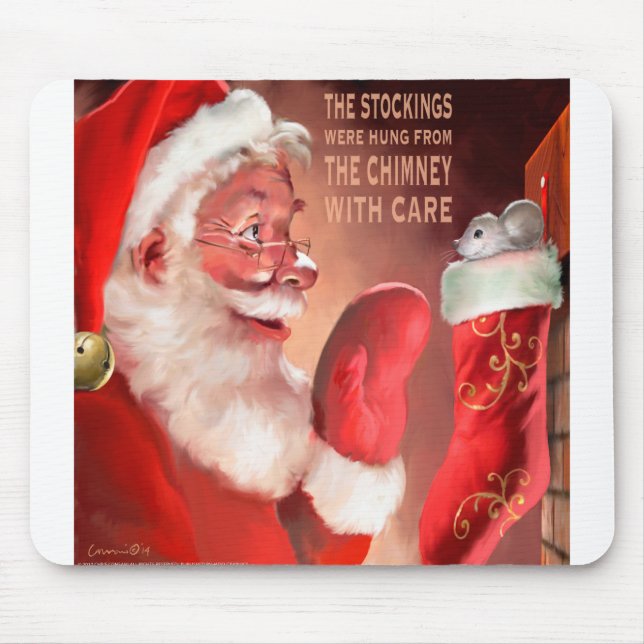 CON33 Sankt 3 Stockings.tif Mousepad (Vorne)
