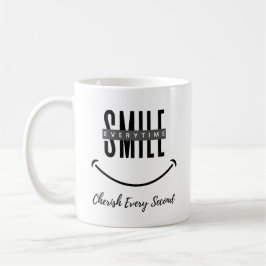 con cita Sonreir cada vez - Awertar cada segundo Kaffeetasse