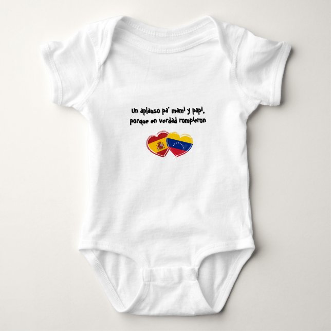 con frase – regalo original para papás divertidos baby strampler (Vorderseite)