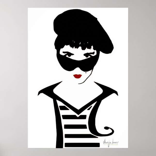 Con M de Maruja Poster (Vorne)