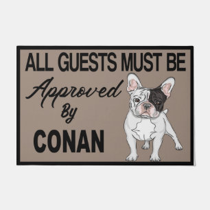 Conan Pitbull Dog Funny Quotes Doormat Fußmatte