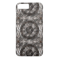 Concentric Circles African Tribal Print Schokolade