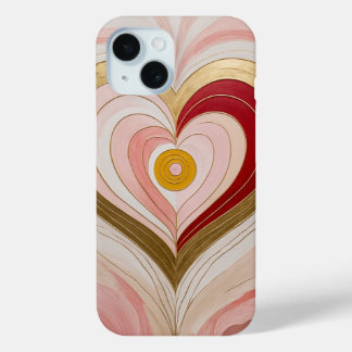 Concentric Heart Blossom Case-Mate iPhone Hülle