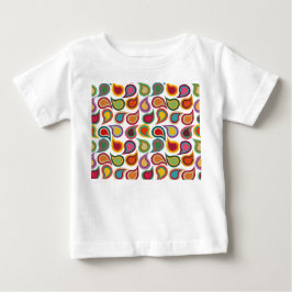 Concentric Paisleys Baby T-shirt