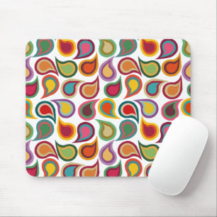 Concentric Paisleys Mousepad
