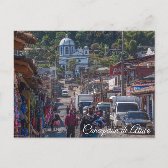 Concepción de Ataco, El Salvador Postkarte (Vorderseite)