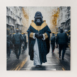 Concept Art Wall: Gorilla in Monastic Robes