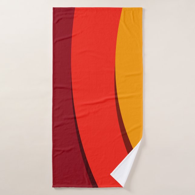 Concept moderne Art modèle (Serviette de bain)