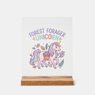 Concepteur graphique de licorne de fourrageur de f