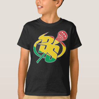 Conception 3 du T-shirt de l'enfant de lacrosse de