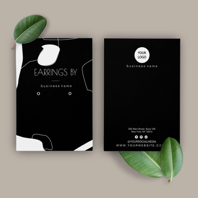 Conception Abstraite de la carte d'affichage en no (Créateur téléchargé)