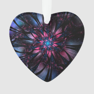 Conception Abstraite des fleurs fractales.