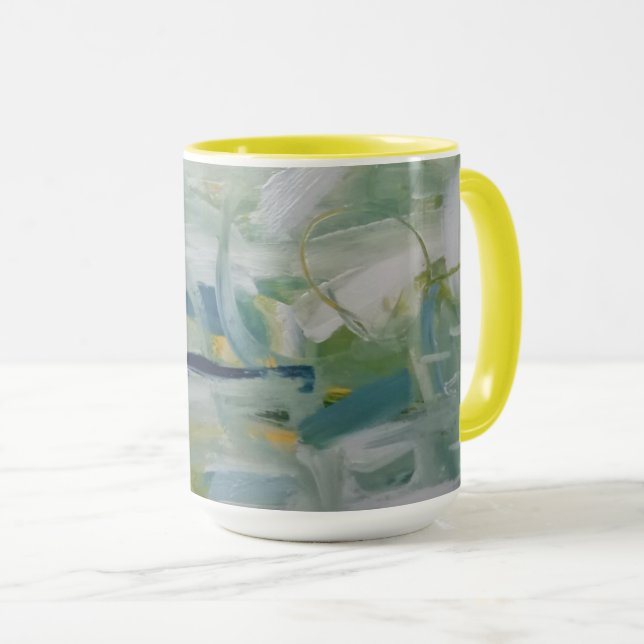 Conception abstraite Mug (Devant droit)